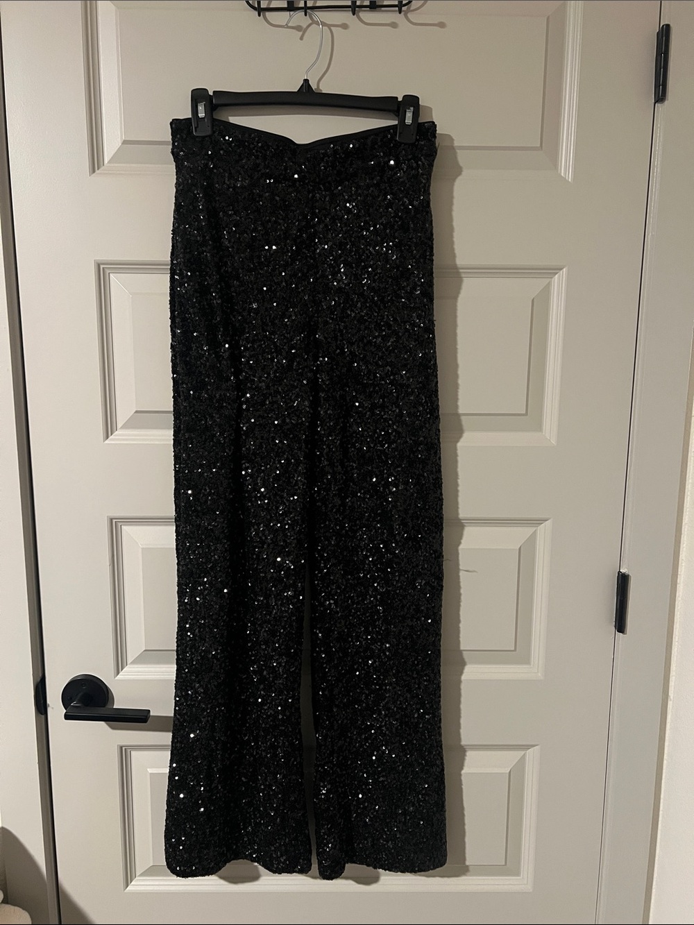 Express sequin trousers